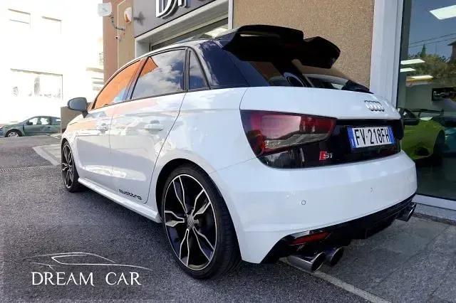 Usata Audi S1 Ambiente 231 CV (169 kW) 2018 Bianco perlato Utilitaria