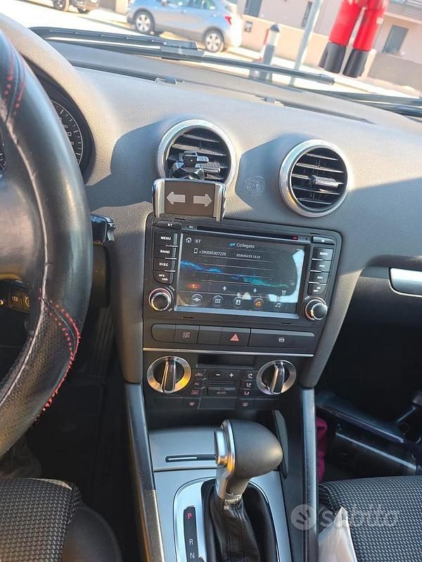 Usata Audi A3 150 CV (110 kW) 2008 Nero Utilitaria