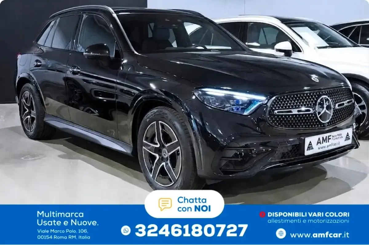 Usata Mercedes GLC220 AMG line 197 CV (144 kW) 2025 Nero SUV