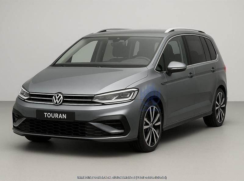 Usata VW Touran R-line 150 CV (110 kW) 2025 Grigio Monovolume