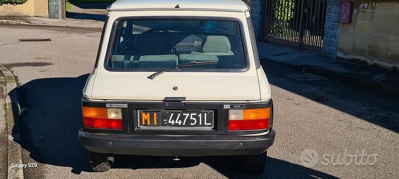Usata Autobianchi A112 1980 Bianco Utilitaria