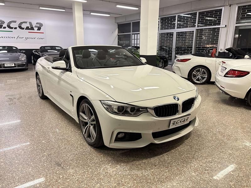 Begagnad BMW 420 M Sport 184 HK (135 kW) 2014 Vit Cab
