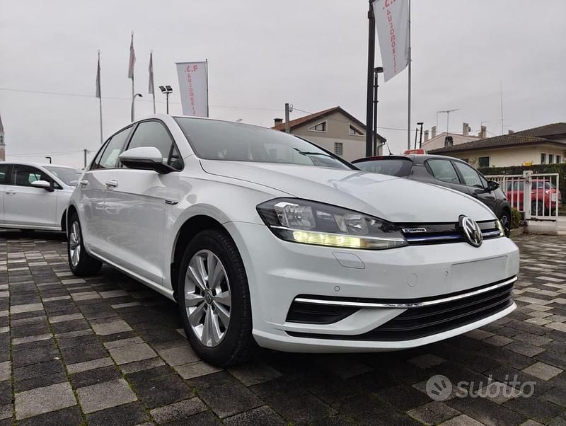 Usata VW Golf VII Business 131 CV (96 kW) 2019 Bianco Berlina