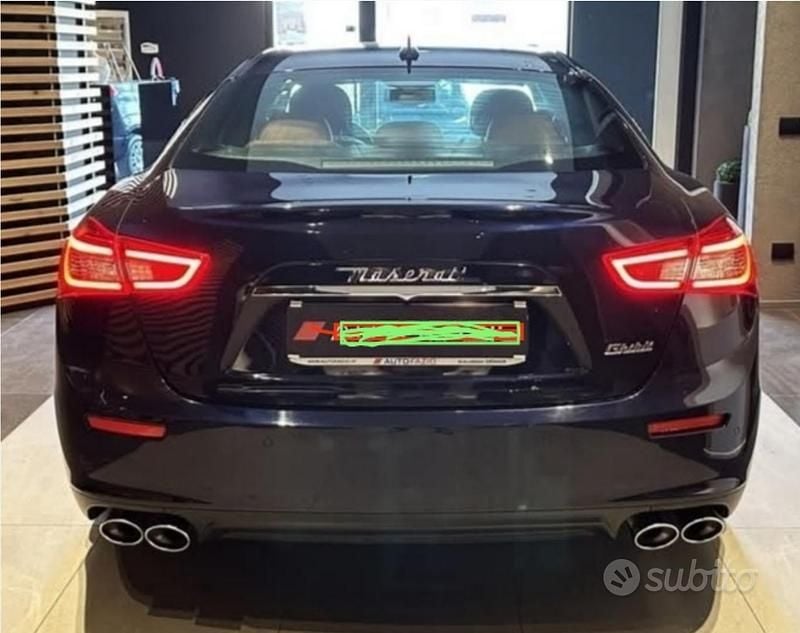 Usata Maserati Ghibli 250 CV (183 kW) 2015 Blu Coupé