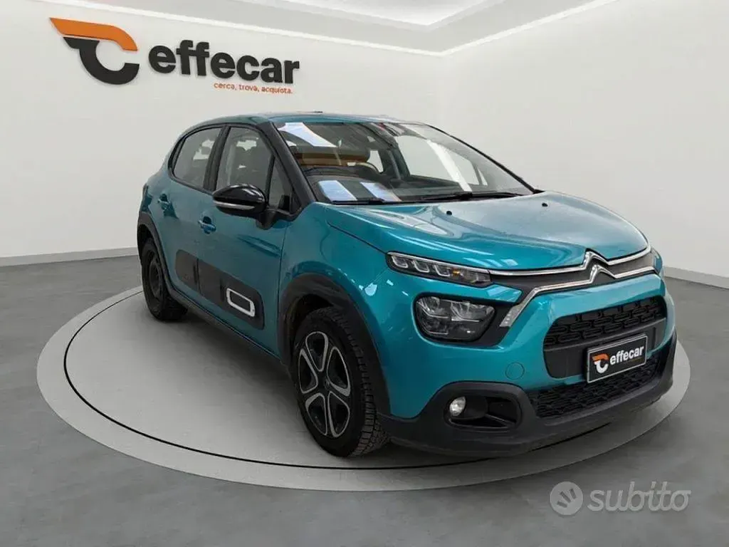 Usata Citroën C3 PureTech 83 CV (61 kW) 2021 Azzurro Utilitaria