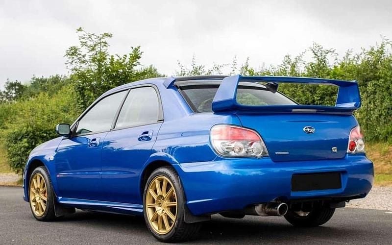 Usata Subaru Impreza 262 CV (192 kW) 2005 Blu/azzurro Berlina