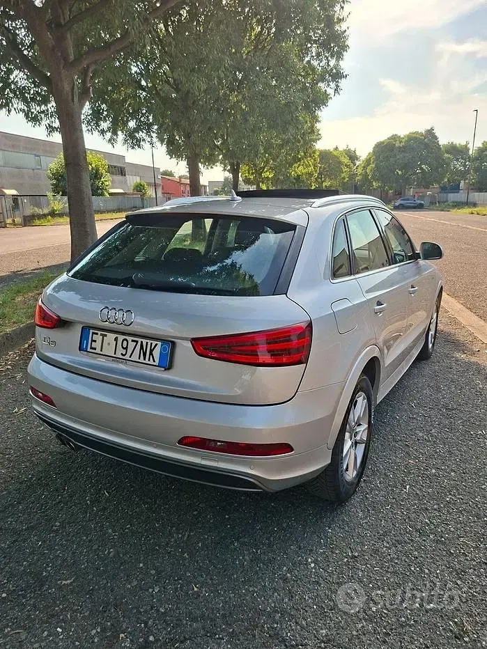 Usata Audi Q3 S-Line 140 CV (102 kW) 2014 Grigio SUV