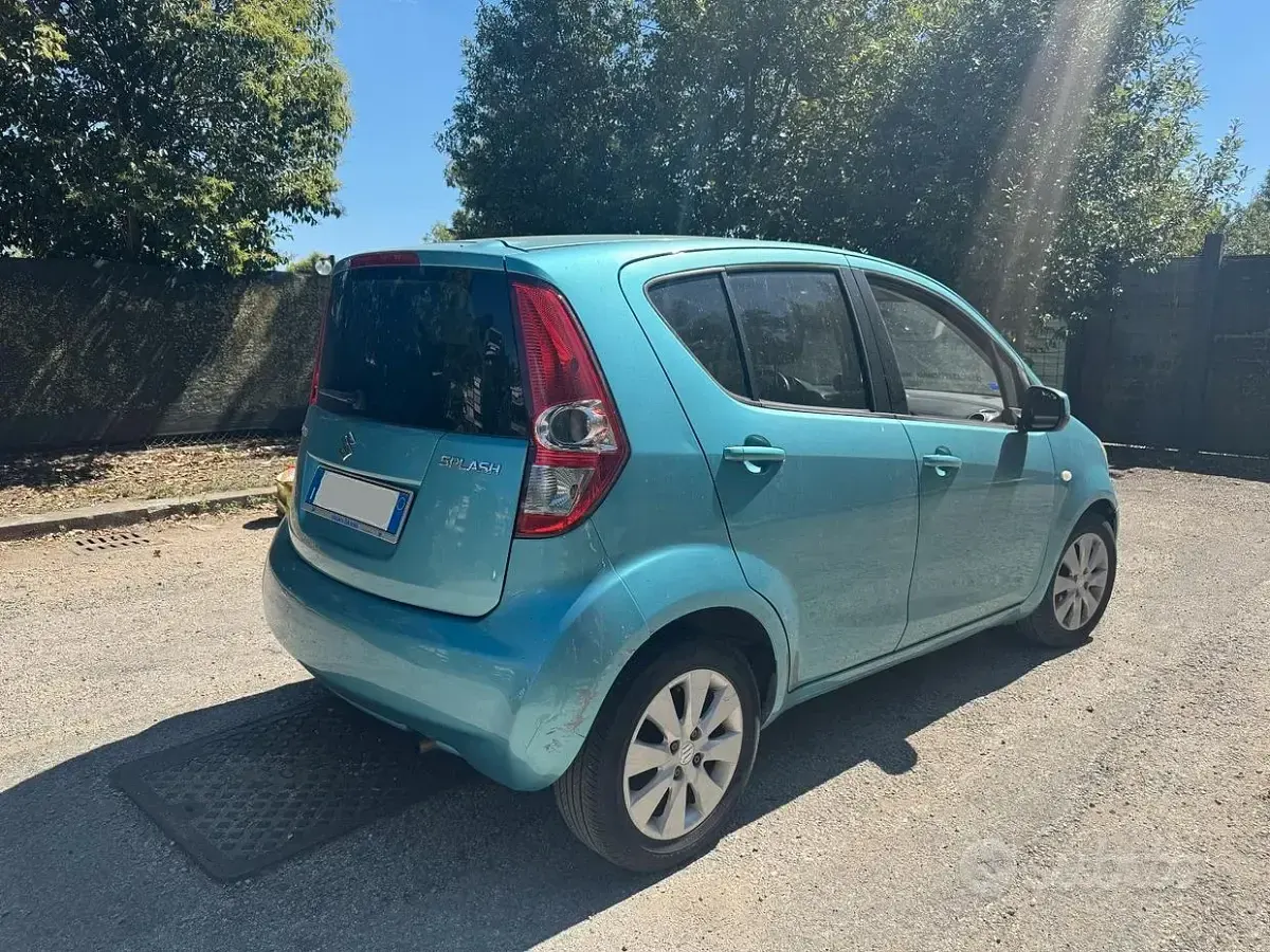 Usata Suzuki Splash GLS 86 CV (63 kW) 2008 Bluazzurro Utilitaria