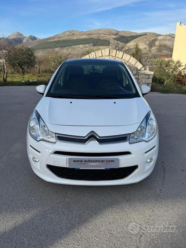 Usata Citroën C3 Exclusive 75 CV (55 kW) 2016 Bianco Berlina