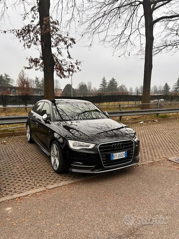 Usata Audi A3 S-Line 2015 Nero Berlina