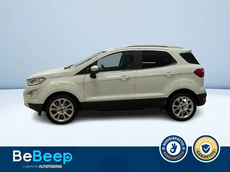 Usata Ford Ecosport Titanium S 95 CV (69 kW) 2021 Bianco pastello SUV