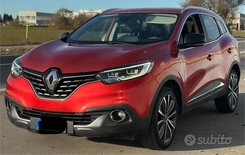 Usata Renault Kadjar Bose Edition 110 CV (80 kW) 2015 Rosso SUV