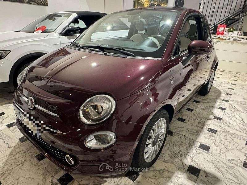 Rosso Usata 2018 Fiat 500 Lounge Due volumi | 10.950 € (Buon prezzo) - Immagine 1/4