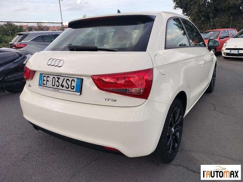 Usata Audi A1 Ambition 86 CV (63 kW) 2010 Bianco Utilitaria