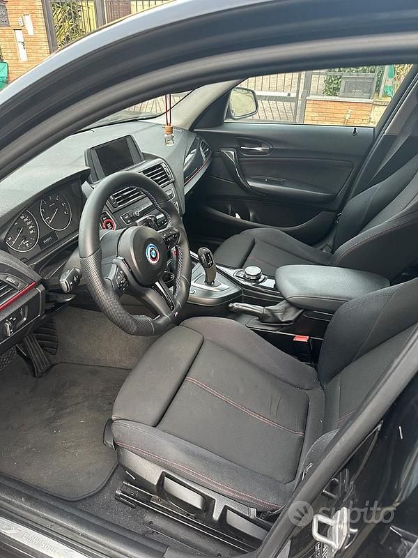 Usata BMW 116 Sport Line 116 CV (85 kW) 2014 Nero Utilitaria