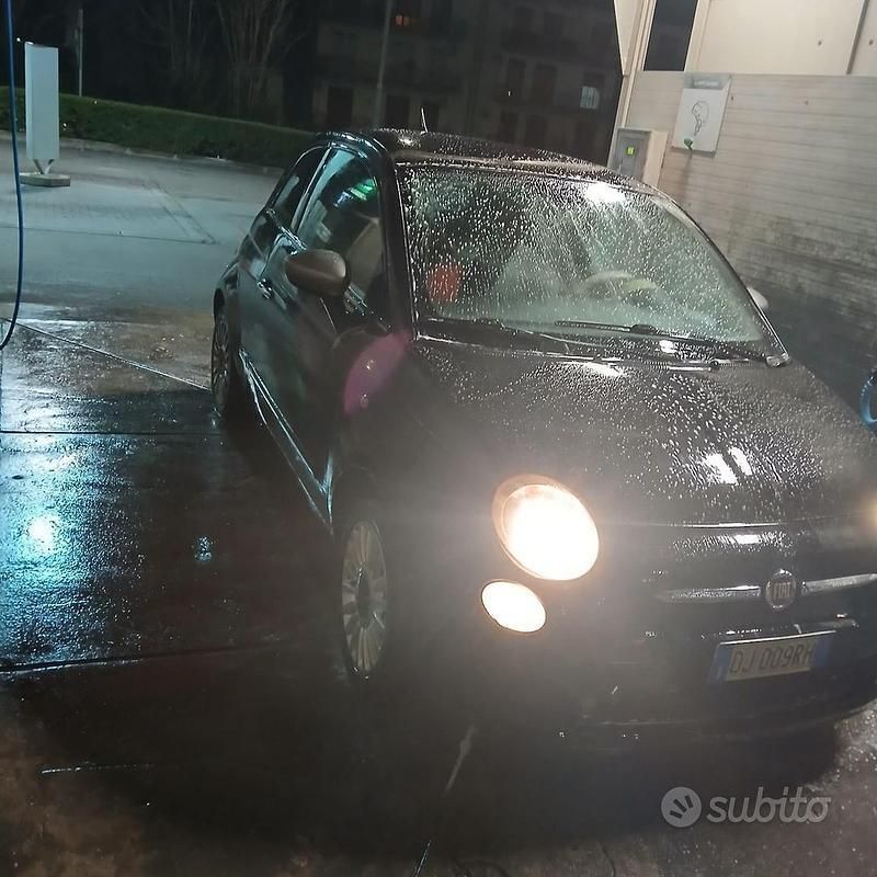 Usata Fiat 500 Sport 101 CV (74 kW) 2008 Nero Utilitaria