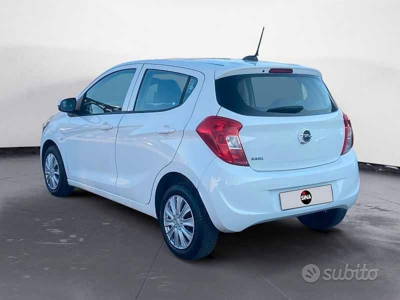 Gebraucht Opel Karl 75 PS (55 kW) 2017 Weiß Kleinwagen