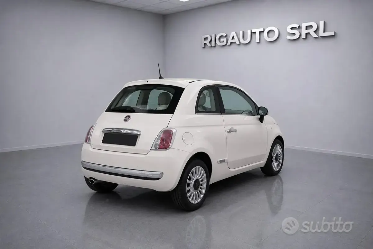 Usata Fiat 500 69 CV (50 kW) 2013 Bianco Berlina