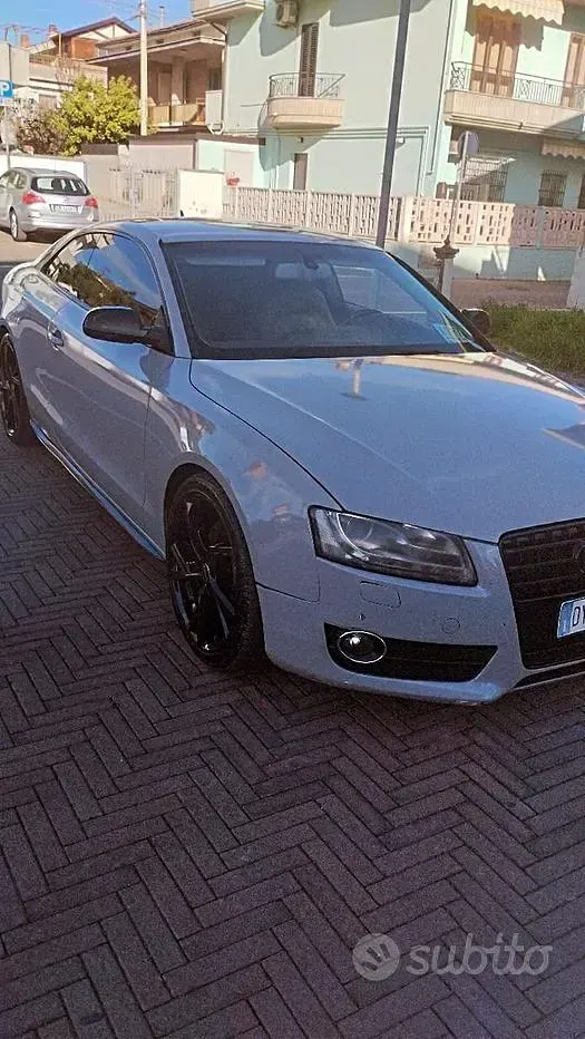 Usata Audi A5 190 CV (139 kW) 2009 Grigio Coupé