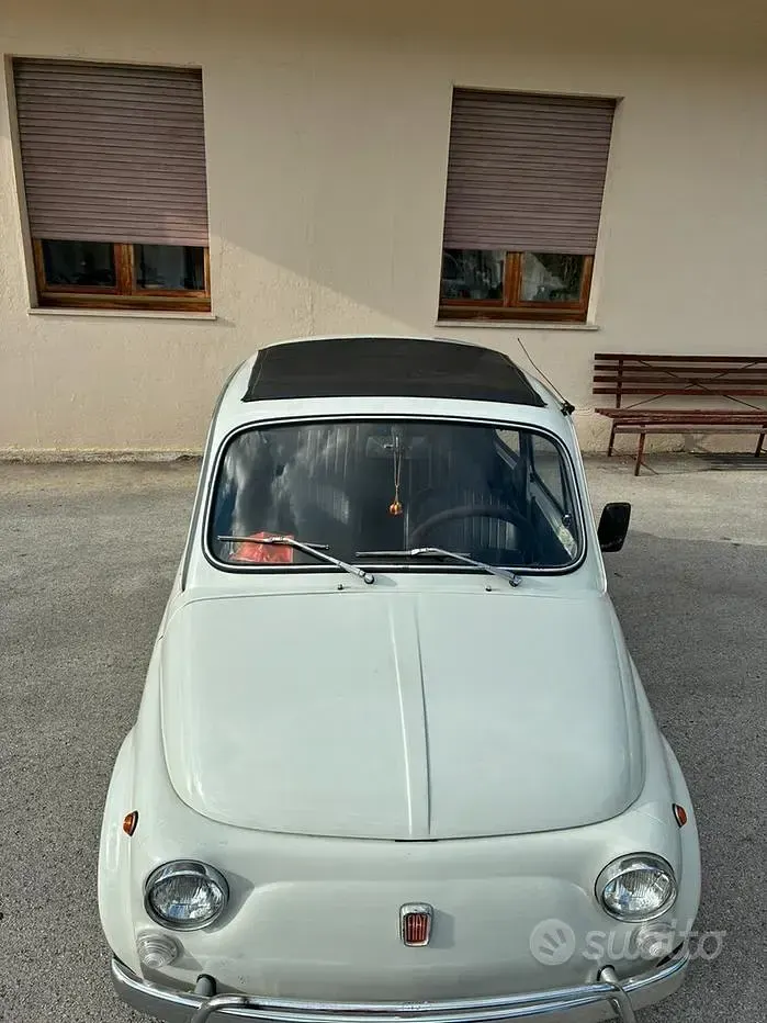 Usata Fiat 500 1970 Bianco Utilitaria