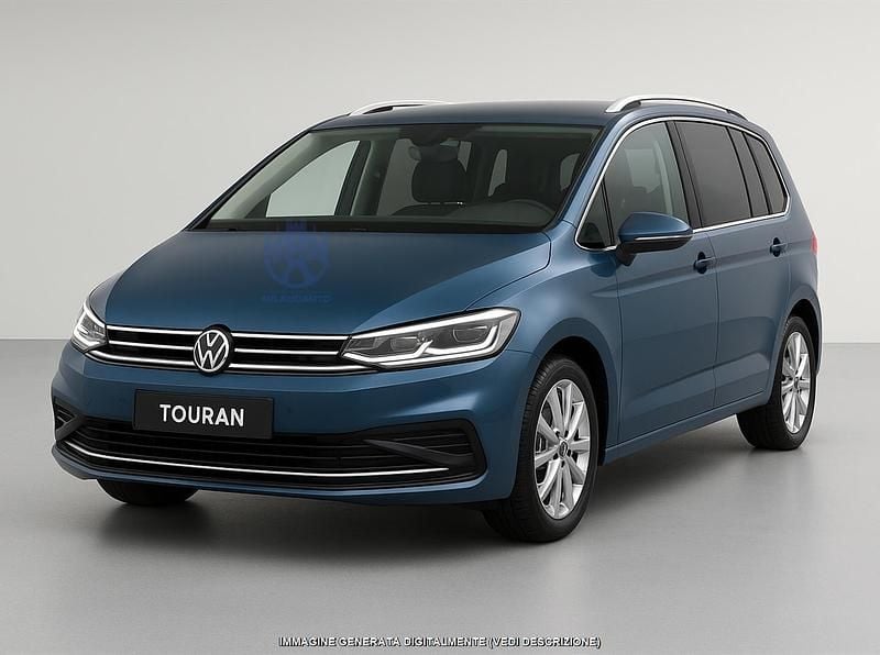 Usata VW Touran Goal 150 CV (110 kW) 2025 Blu Monovolume