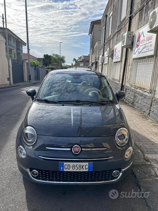 Usata Fiat 500 Lounge 69 CV (50 kW) 2017 Grigio Utilitaria