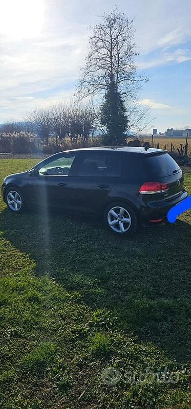 Usata VW Golf VI 140 CV (102 kW) 2009 Nero Utilitaria