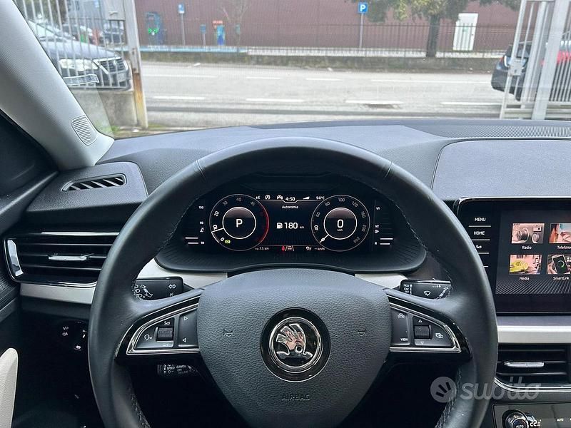 Usata Skoda Scala 150 CV (110 kW) 2019 Nero Utilitaria