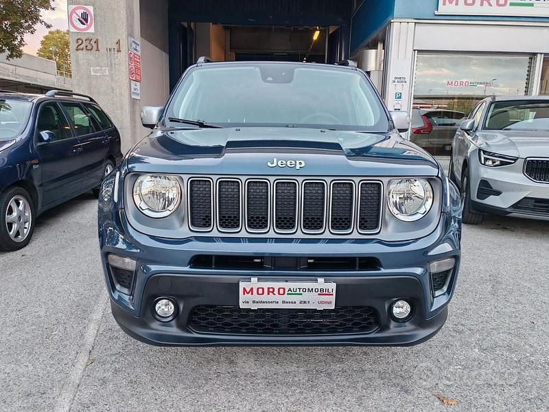 Usata Jeep Renegade Limited 131 CV (96 kW) 2022 Blu SUV