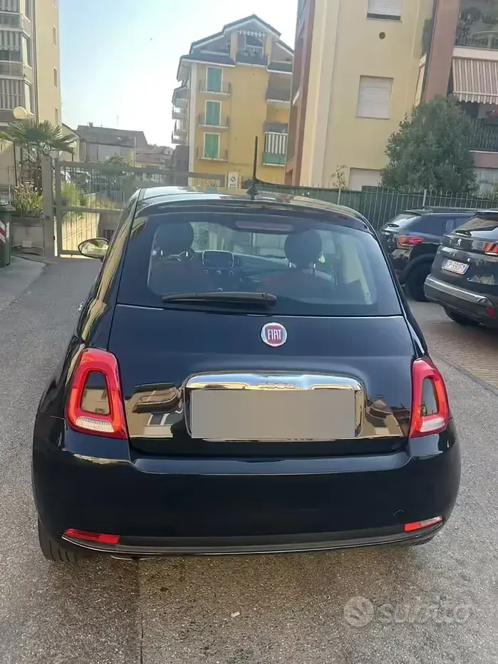 Usata Fiat 500 Pop 69 CV (50 kW) 2016 Nero Berlina