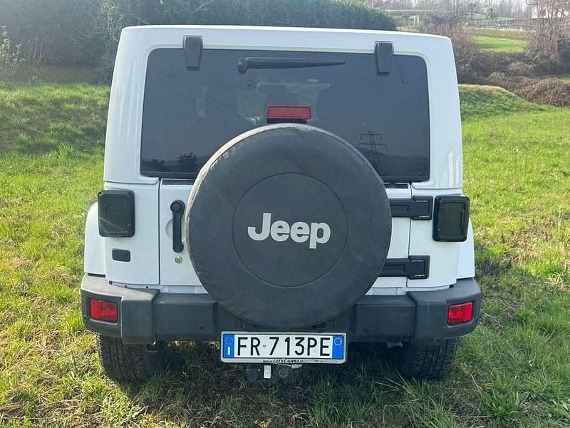 Usata Jeep Wrangler 200 CV (147 kW) 2018 Bianco SUV