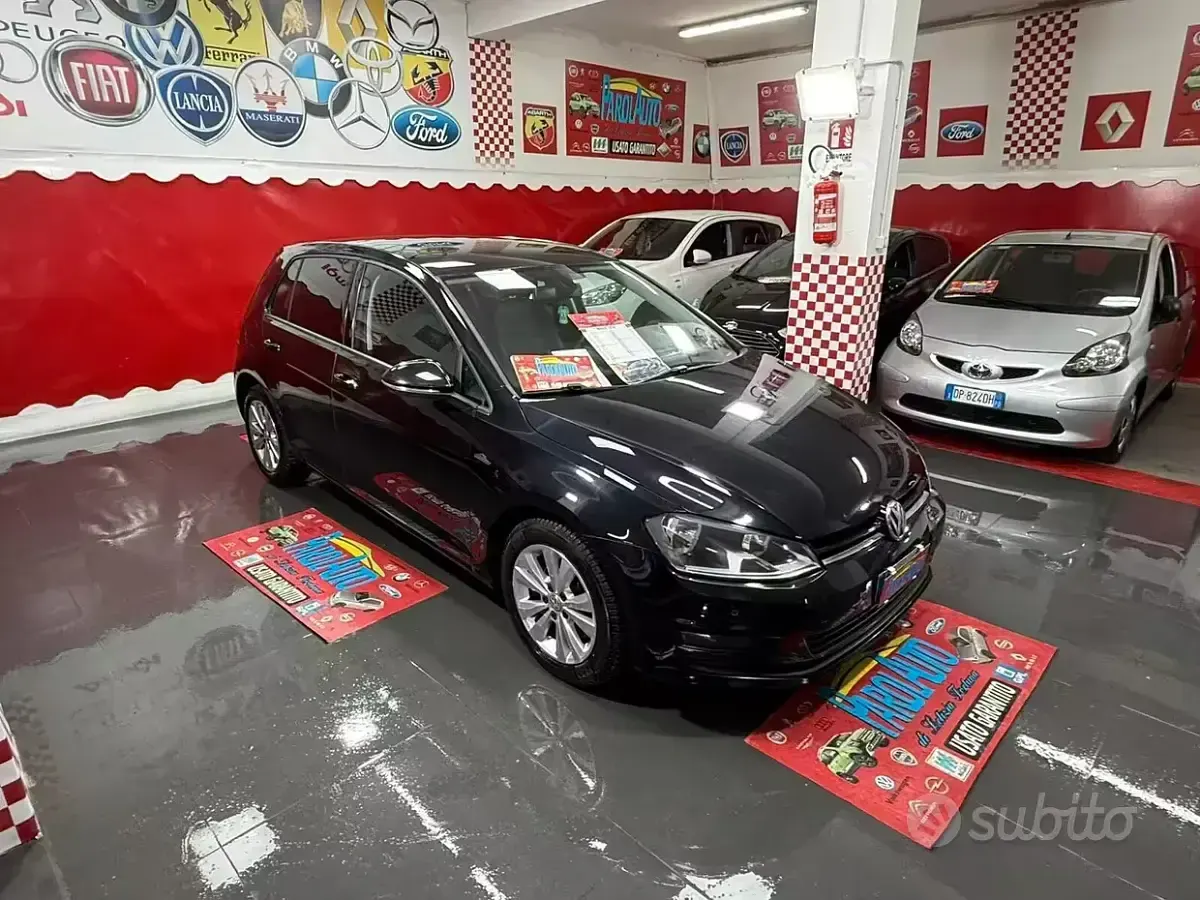 Usata VW Golf VII 105 CV (77 kW) 2014 Nero Berlina