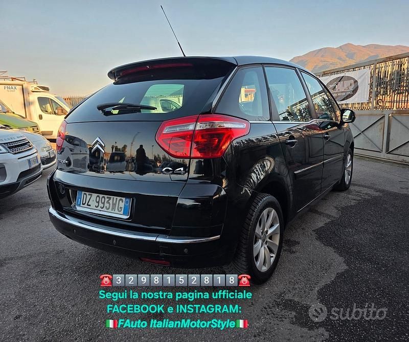 Usata Citroën C4 Picasso Seduction 120 CV (88 kW) 2010 Nero Monovolume