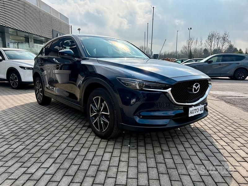 Usata Mazda CX-5 Exceed 150 CV (110 kW) 2018 Blu SUV