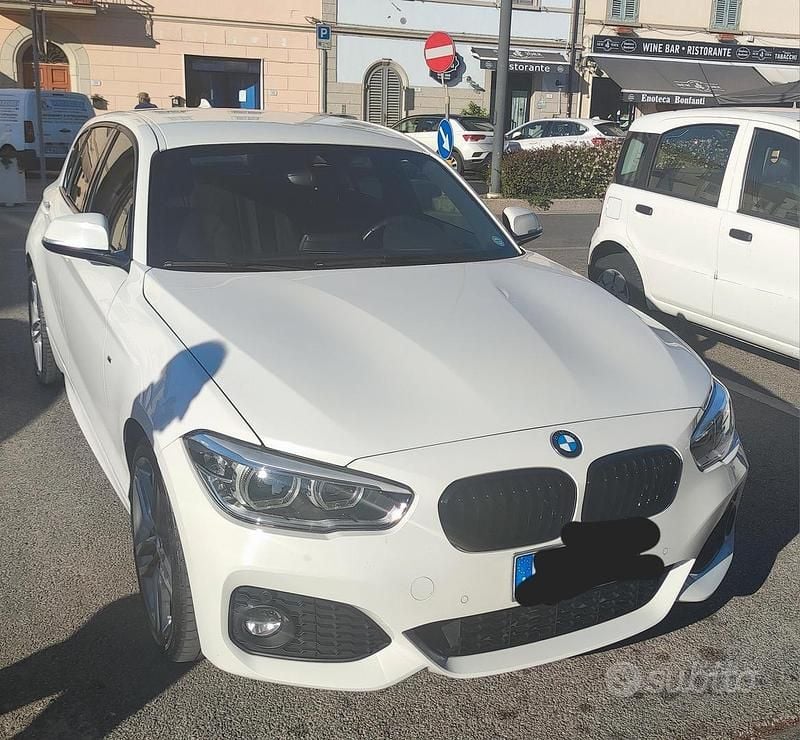 Usata BMW 120 M Sport 190 CV (139 kW) 2017 Bianco Utilitaria