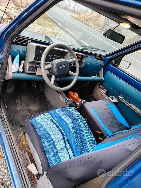 Usata Fiat Panda Young 39 CV (28 kW) 2000 Blu Berlina