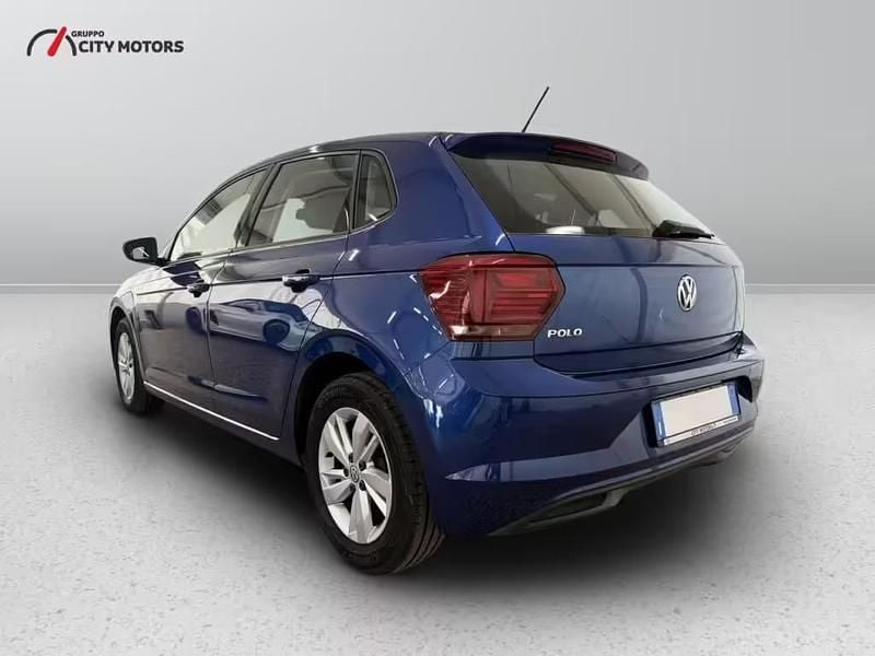 Usata VW Polo Comfortline 95 CV (69 kW) 2018 Blu Utilitaria