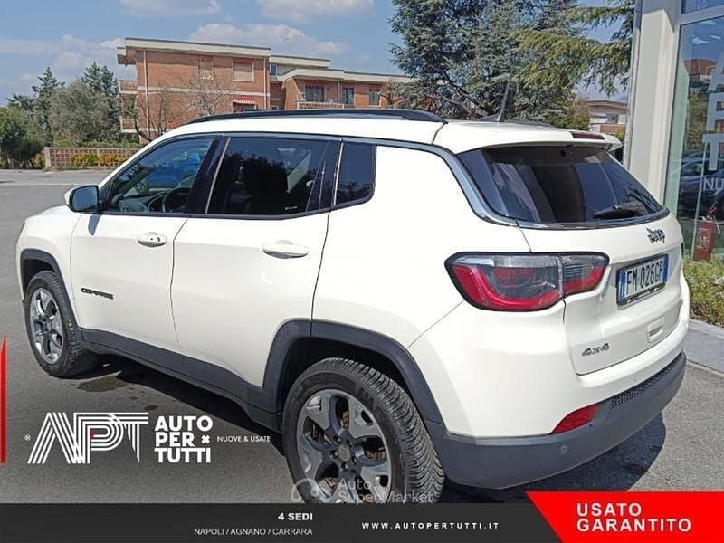 Usata Jeep Compass Limited 140 CV (102 kW) 2017 Bianco SUV