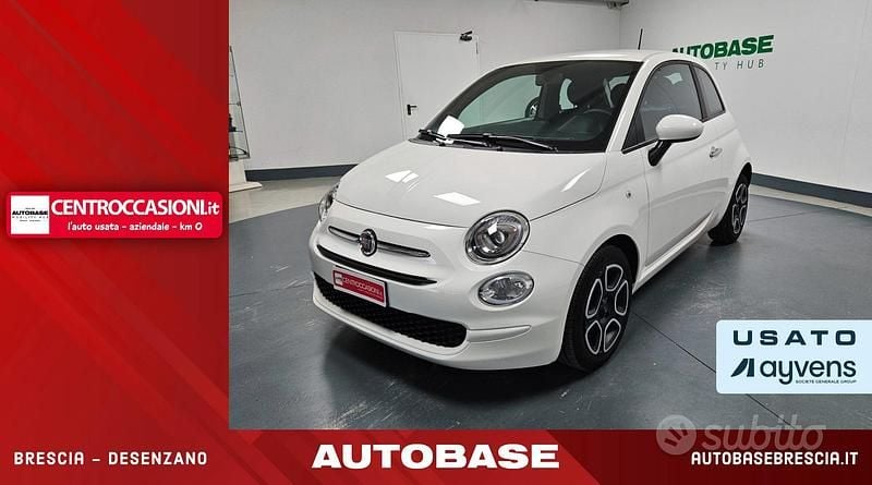 Usata Fiat 500 Club 70 CV (51 kW) 2022 Bianco gelato Utilitaria