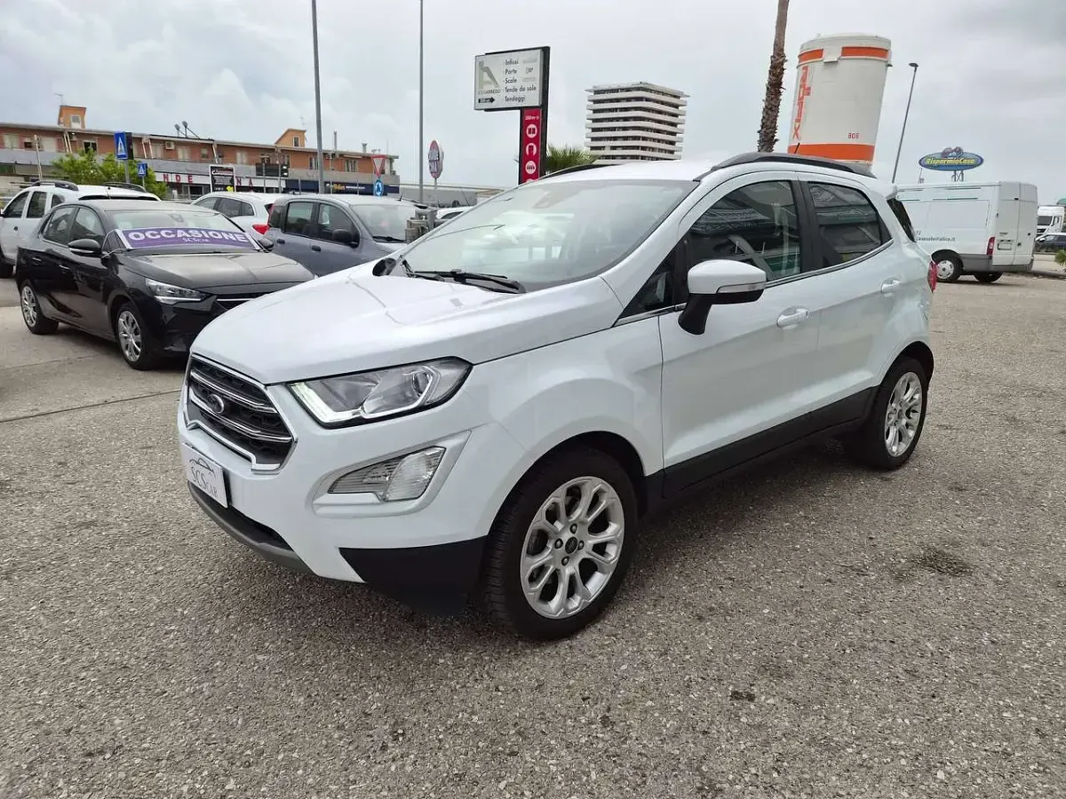 Usata Ford Ecosport Titanium S 125 CV (91 kW) 2022 Bianco SUV