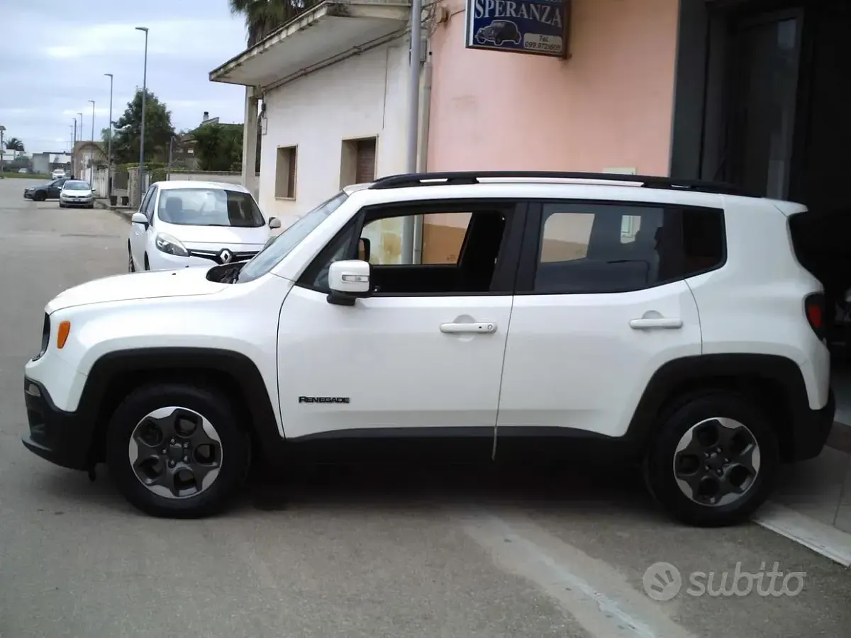 Usata Jeep Renegade 120 CV (88 kW) 2016 Bianco SUV