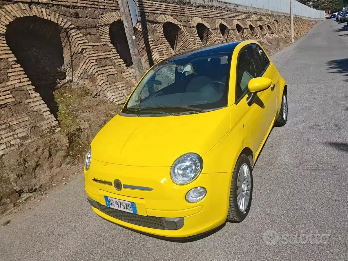 Usata Fiat 500 Pop 69 CV (50 kW) 2010 Grigio Berlina