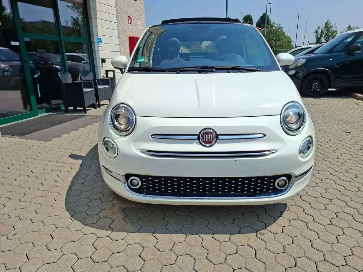 Usata Fiat 500C Dolcevita 69 CV (50 kW) 2020 Bianco Cabrio