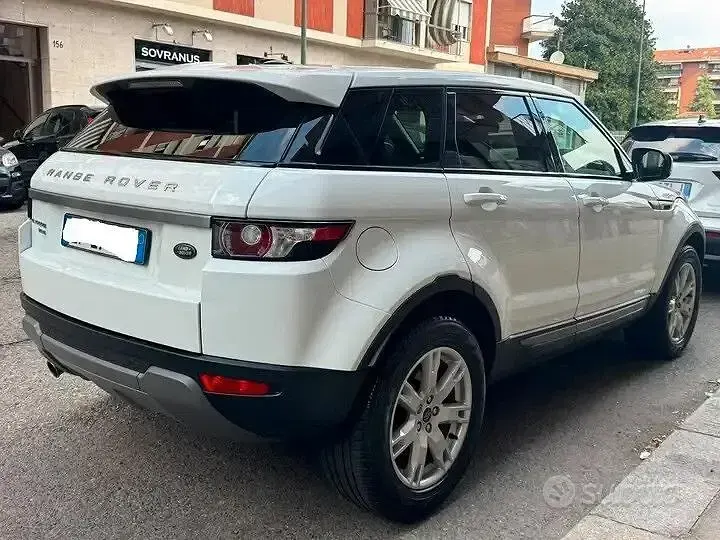 Usata Land Rover Range Rover evoque Pure 150 CV (110 kW) 2013 Bianco SUV