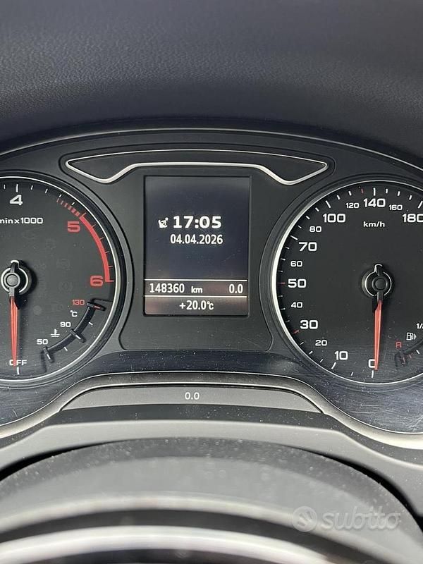 Usata Audi A3 150 CV (110 kW) 2016 Bianco Berlina