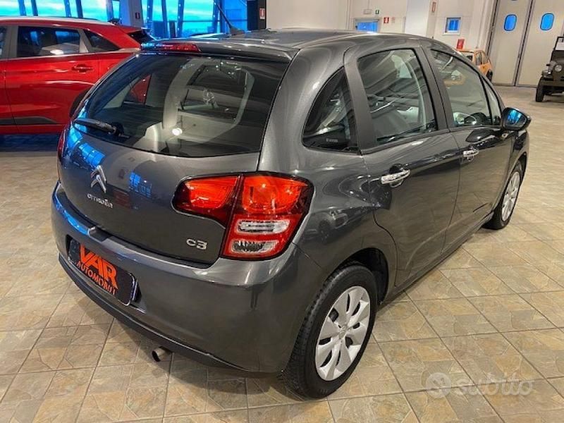 Usata Citroën C3 Exclusive 60 CV (44 kW) 2012 Grigio scuro Berlina