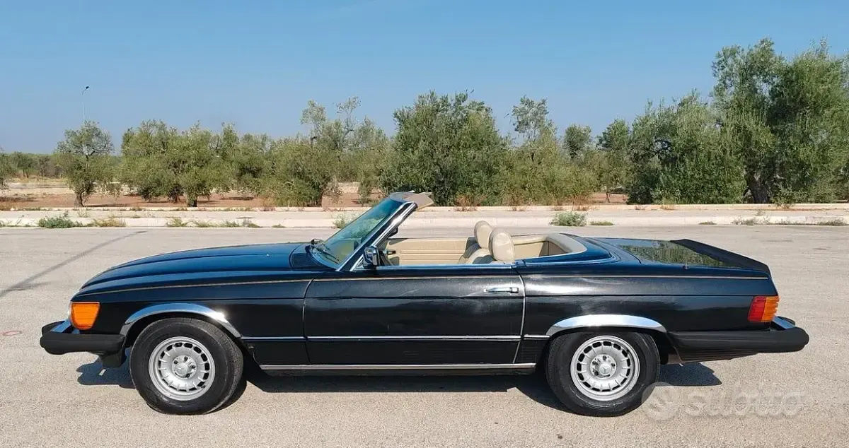 Usata Mercedes SL450 217 CV (159 kW) 1970 Nero Cabrio