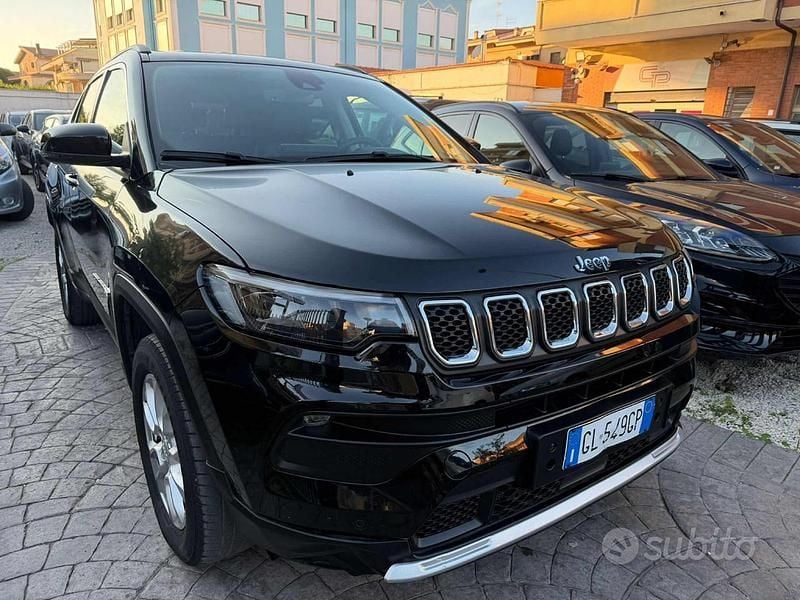 Nero Usata 2022 Jeep Compass Limited SUV | 16.500 € (Super prezzo) - Immagine 1/4