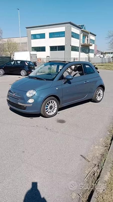 Usata Fiat 500C Lounge 69 CV (50 kW) 2013 Blu Cabrio