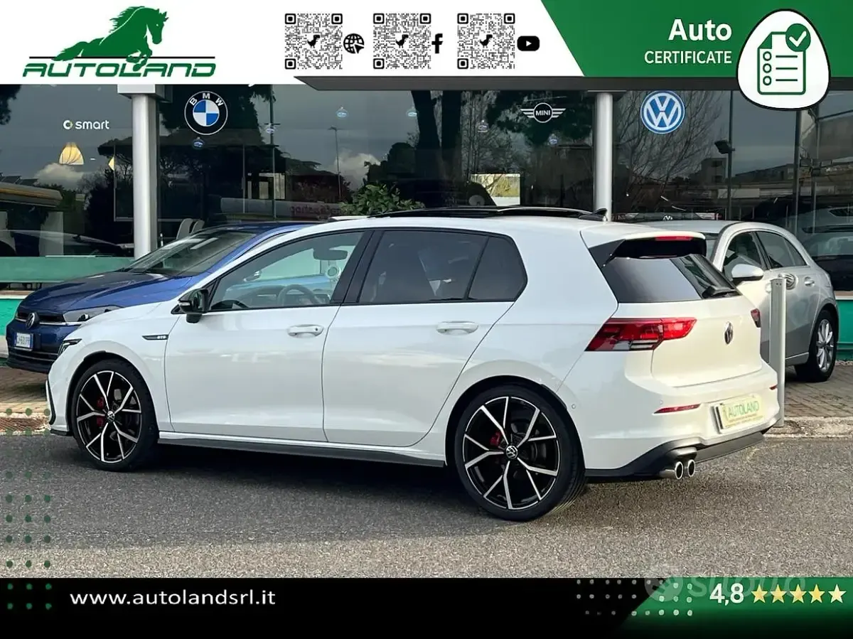 Usata VW Golf VIII GTD 200 CV (147 kW) 2024 Oryx white motherofpearl eff Berlina